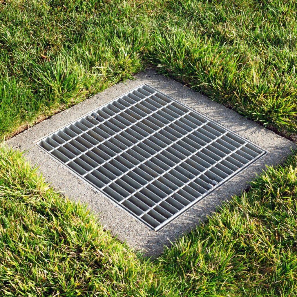 Surface drainage system outdoor installation