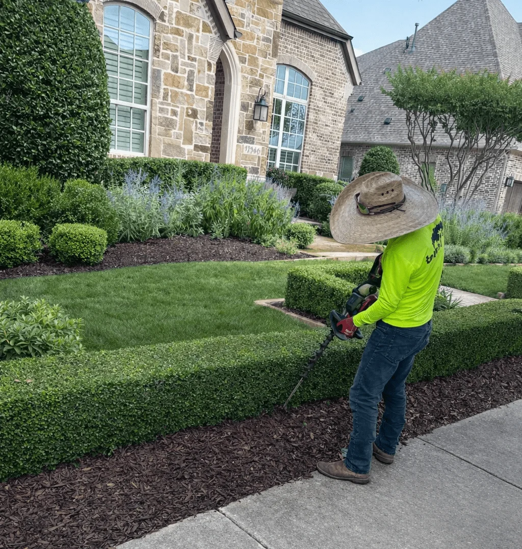 Lawn spring cleanup outdoor maintenance